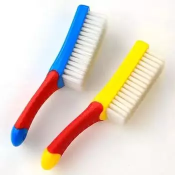 2 шт. Бытовые щетки Мягкая щетина Щетка для стирки Щетка для обуви Многофункциональная нано-чистка Безвредная щетка для обуви Инструменты для чистки