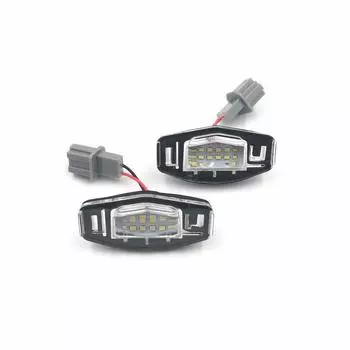 2 шт. Canbus без ошибок белый 18SMD светодиодный номерной знак для Honda Accord Civic City Odyssey MR-V/Pilot