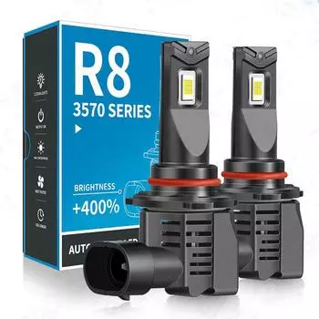 2 шт. Canbus H8 H11 светодиодные лампы 2800LM высокая мощность светодиодные лампы для автомобильных фар 9012 9006 H4 Hi Lo Beam CSP чип H1