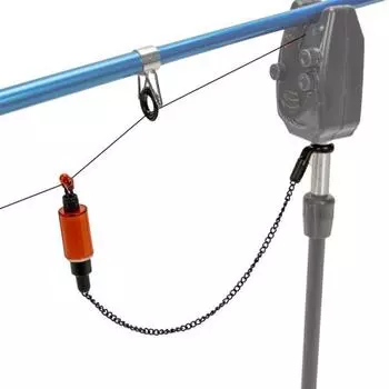 2 шт., цепь сигнализации поклевки для ловли карпа, портативный легкий индикатор поклевки для рыбы, подвеска для оповещения о поклевке для пресноводной соленой воды, аксессуары для рыбалки на открытом воздухе зелёный