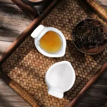 2 шт. чайные чашки объемом менее 50 мл для писсуара забавная форма для унитаза гладкие герметичные пищевые термостойкие однотонные подарочные чашки для новинки 2pcs