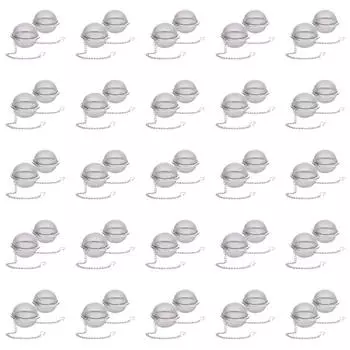 - 2 шт. Чайный шарик из нержавеющей стали ситечко для заваривания листового чая 2,3 дюйма