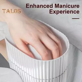 2 шт., чаша для замачивания ногтей, маникюрная чаша для замачивания ногтей, поднос для мытья рук, для домашнего салона, акриловая чаша для снятия лака, инструменты для маникюра своими руками