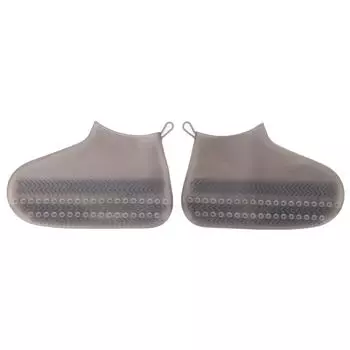 2 шт. Чехлы для обуви от дождя, противоскользящие, складные, водонепроницаемые, многоразовые, легко очищаемые, протекторы для обуви для езды на велосипеде M