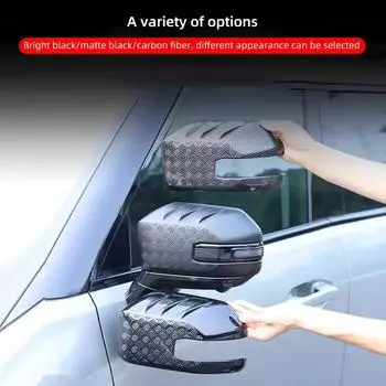 2 шт. чехлы на боковые зеркала автомобиля, наружные чехлы на зеркала заднего вида для Chery Jetour Traveller T2 2024, наклейки на автомобильные аксессуары