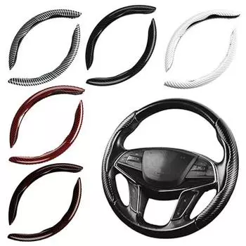 2 шт. чехлы на руль износостойкие нескользящие удобные ручки эргономичный дизайн универсальная посадка на руль чёрный