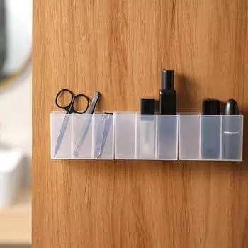 2 шт., чехол для хранения помады, без ударов, сохраняет порядок, прочный, прочный, широкий, настенный, коробка, аксессуары для спальни