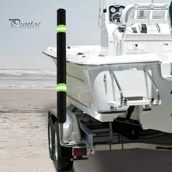 2 шт. Чехол для направляющей стойки лодочного прицепа, 36 дюймов, устойчивый к ультрафиолетовому излучению, защитная накладка для направляющей лодочного прицепа, для лыжной лодки, рыболовной лодки, парусного прицепа 2pcs
