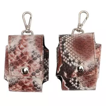 2 шт. Чехол для переноски пульсоксиметра на палец из искусственной кожи, водонепроницаемый чехол для пульсоксиметра