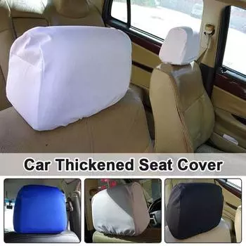 2 шт., чехол для подголовника автомобиля, чехол для сиденья, универсальный чехол для подголовника, чехол для подушки такси, чехол для салона автомобиля