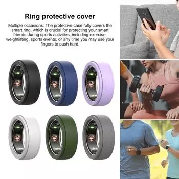 2 шт. чехол индивидуального дизайна, защитный от падения, противоскользящий, легкое кольцо, умный бесшовный эластичный силиконовый чехол M чёрный