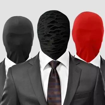 2 шт. черная косплей полная маска дышащий взрослый детский капюшон косплей реквизит украшение для вечеринки призрачный фестиваль аксессуары