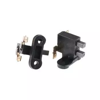 2 шт. черная угольная щетка в сборе подходит для бензинового генератора 2 кВт-3 кВт 168F