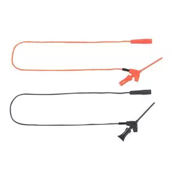 2 шт. черно-красный разъем типа «банан» для тестирования, набор зажимов и крючков 2 мм P1511B