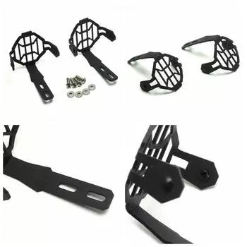 2 шт. Черные алюминиевые крышки противотуманных фар для мотоцикла/квадроцикла для BMW R1200GS F800GS ADV