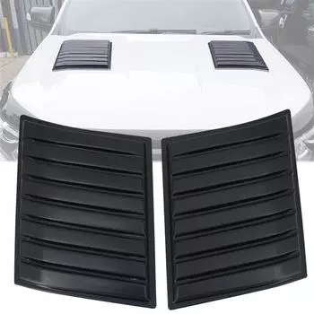 2 шт. Черные накладки на воздухозаборник капота слева и справа для Ranger 2012-2022