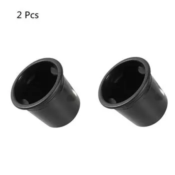 2 шт. Черные пластиковые подстаканники для лодки, дома на колесах, автомобиля, грузовика, внедорожника, вставки, универсальные