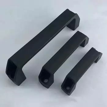 2 шт. черные ручки мебельные ручки ящики пластиковые промышленные ручки шкафа ручка для шкафа ручка для шкафа фурнитура