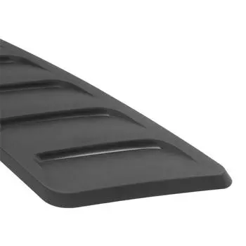 2 шт. Черный АБС Пластик Автомобильный Передний Воздухозаборник Ковш Капот Вентиляционное Отверстие 50.5x17СМ Универсальный