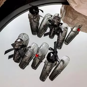 2 шт. Черный бриллиантовый бант для ногтей, аксессуары для ногтей, бриллианты, украшения из драгоценных камней для маникюра, фантазийные украшения