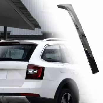 2 шт. черный спойлер на заднее окно, устойчивый к царапинам, прочный боковой яркий стайлинг автомобиля, оконный сплиттер для