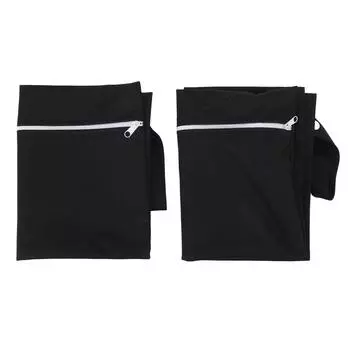 2 шт. Черный влажный мешок TPU ткань молния дизайн водонепроницаемый мешок для хранения для влажной одежды на открытом воздухе