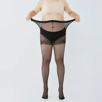 2 шт., чулки больших размеров, черные колготки телесного цвета, летние ультратонкие невидимые нижние носки 57.5-85kg кофейный