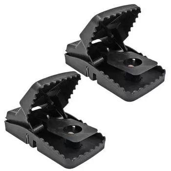 2 шт. чувствительное ведро-ловушка для крыс, многоразовая крышка, умная откидная направляющая с автоматическим сбросом, сильная