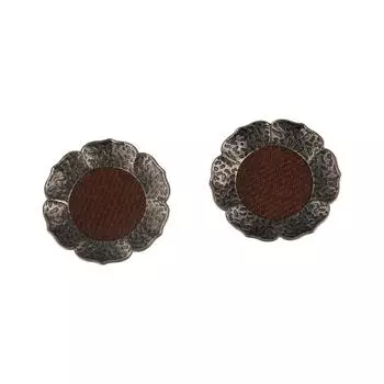 2 шт. Цинковый сплав цинка теплоизоляционный коврик нежный подставка под чай праздничное украшение ротанг плетеная подставка под стакан дома style B