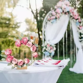 2 шт. Цветочный обруч, центральный элемент, металлический ловец снов, золотое макраме, венок, кольцо с деревянными подставками, держатели для свадьбы, дня рождения, украшения дома, сделай сам, поделки 200mm