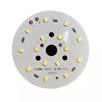 2 шт. Dc12V светодиодная лампа 3 Вт 5 Вт 7 Вт яркость световая плата для светодиодных круглых лампочек чипы светодиодная лампа downlight 32mm