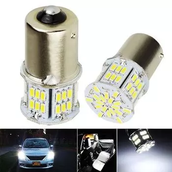 2 шт. DC 12 В 1156/1157 BA15S Автомобиль 3014 P21W 54SMD светодиодные лампы заднего указателя поворота 1156- 2pcs