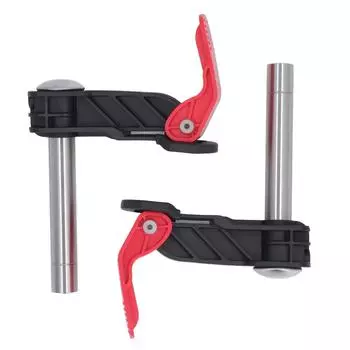 2 шт., деревообрабатывающий быстрый пресс, скамья для собак из нержавеющей стали, настольный зажим для желоба для пластины и