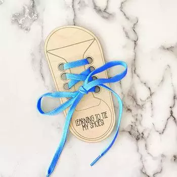 2 шт. деревянная доска для завязывания шнурков, обучающая доска для завязывания шнурков, обучающая игрушка для детей дошкольного возраста, для обучения завязыванию шнурков розовый