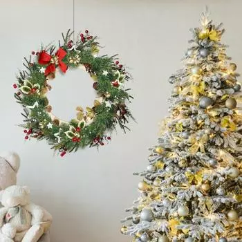 2 шт. Деревянные доски для венков, рамки для венков своими руками с отверстиями Round