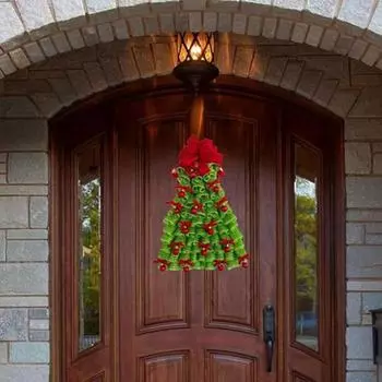 2 шт. деревянные доски для венков, сделай сам, рамка для венка с отверстиями, простая в использовании рамка для изготовления венков для украшения рождественской вечеринки в честь Хэллоуина Round