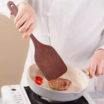 2 шт. Деревянные лопатки квадратные диагональные лопатки набор для приготовления пищи помешивание Wok шпатель кухонный переворачиватель угловой плоский шпатель для переворачивания яиц Деревянная кухня 2pcs