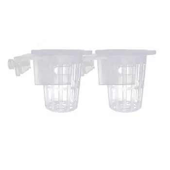 2 шт. держатель для аквариумных растений, чашки для растений с отверстиями, декор для аквариума, аксессуар для 2 pieces