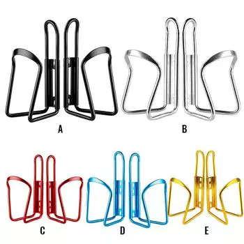 2 шт. держатель для бутылки с водой для горного велосипеда, алюминиевый сплав, чайник для напитков, клетка для велоспорта для спортивного велоспорта, красный