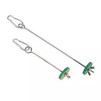 2 шт. держатель для еды для домашних животных, попугаев, птиц, нержавеющая сталь, вилка для фруктов, мяса, овощей