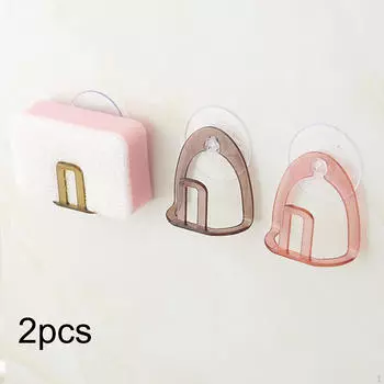 2 шт., держатель для губки, щетка для мытья посуды, сливной крючок, прочный органайзер для кухонной раковины, полка для хранения