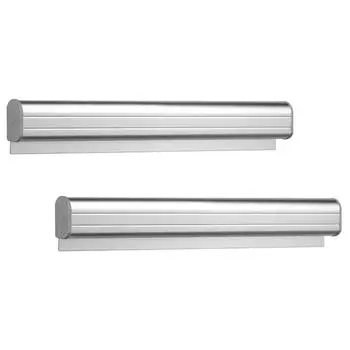 2 шт. держатель для кухонных билетов, слайдер для кафетерия, ресторанный чек, металлическая полка для шеф-повара, зажим из алюминиевого сплава серебряный