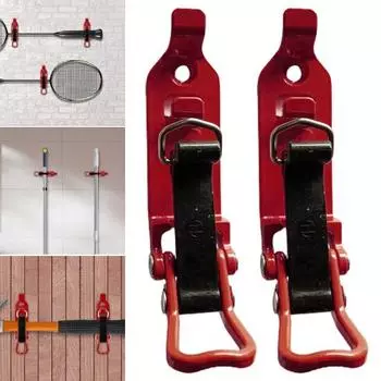 2 шт. держатель для лопаты, металлический кронштейн, резиновая лента, сверхмощный быстроразъемный зажим из цинкового сплава для грузовика, багажник на крышу для автофургонов, лодка, диаметр от 17 до 40 мм, зажим для инструментов 2pcs