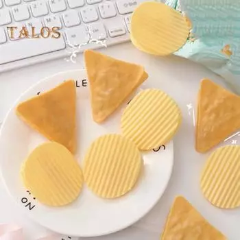 2 шт., держатель для пищевой печати, противоскользящий, освежающий пластик, отличная форма для картофельных чипсов, зажим для фотофайлов, кухонный гаджет Triangle