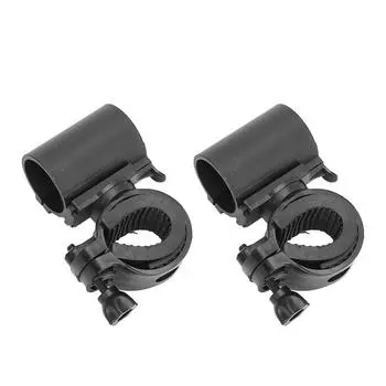 2 шт. Держатель для трости для инвалидной коляски, роллатора, ходунков, вращение на 360 градусов, универсальный кронштейн-держатель для костылей, аксессуары