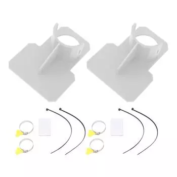 2 шт. Держатель для трубы бассейна Надземный бассейн Кронштейны для поддержки шланга Надземный бассейн серый