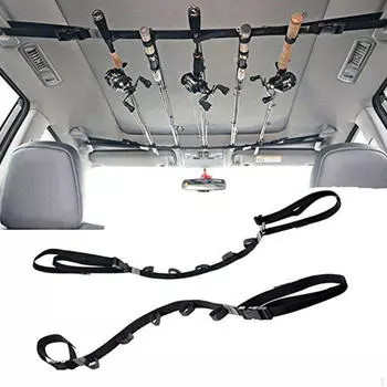 2 шт., держатель для удочки, регулируемая стойка для хранения удочек, держатель для автомобиля, 5