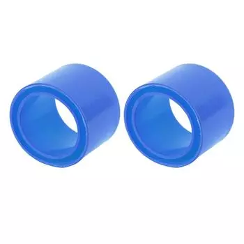 2 шт. Держатель для удочки, вставка-протектор для 2-дюймовой трубы, резиновая заглушка для стойки для удочек, синий синий
