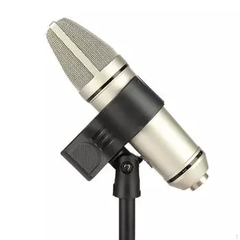 2 шт. Держатель Клипсы Аксессуары Диаметр 32-65мм Портативный, Прямая Замена, Запасная Часть Микрофонный Зажим N8 Black