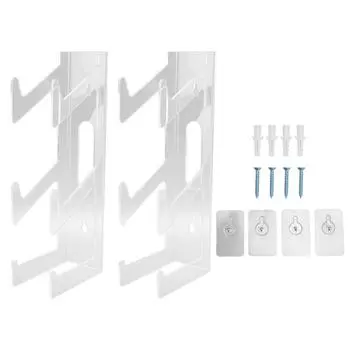 2 шт. держатель контроллера игровые аксессуары подходят практически для всех контроллеров настенный акриловый C